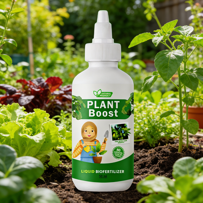 Organic Plant Boost - Faster Growth & Stronger Roots